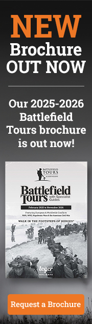 New brochure out now. Our 2025-2026 Battlefield Tours brochure is out now! - Request a brochure